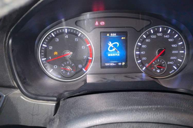 Used Haval H6 2018 Blue Label Sport Edition 1.5T Automatic Two-Wheel Drive Elite Model Odometer Close Up