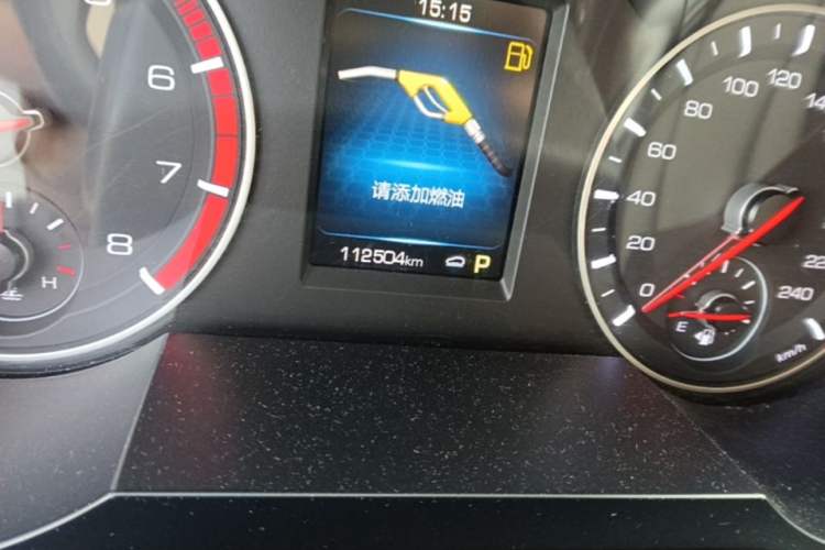 Used Haval H6 2018 Blue Label Sport Edition 1.5T Automatic Two-Wheel Drive Elite Model Odometer Close Up