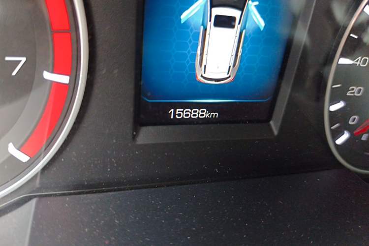Used Haval H6 2018 Red-Label Sport Version 1.5T Manual Two-Wheel Drive Elite Model Odometer Close Up