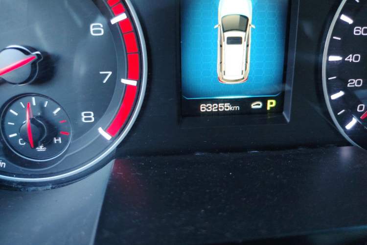 Used Haval H6 2018 Blue Label Sport Edition 1.5T Automatic Two-Wheel Drive Elite Model Odometer Close Up