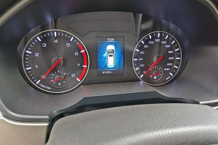 Used Haval H6 2018 Red-Label Sport Edition 1.5T Automatic Two-Wheel Drive Elite Model Odometer Close Up