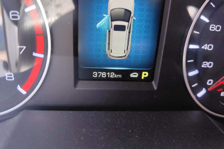 Used Haval H6 2018 Blue Label Sport Edition 1.5T Automatic Two-Wheel Drive Elite Model Odometer Close Up