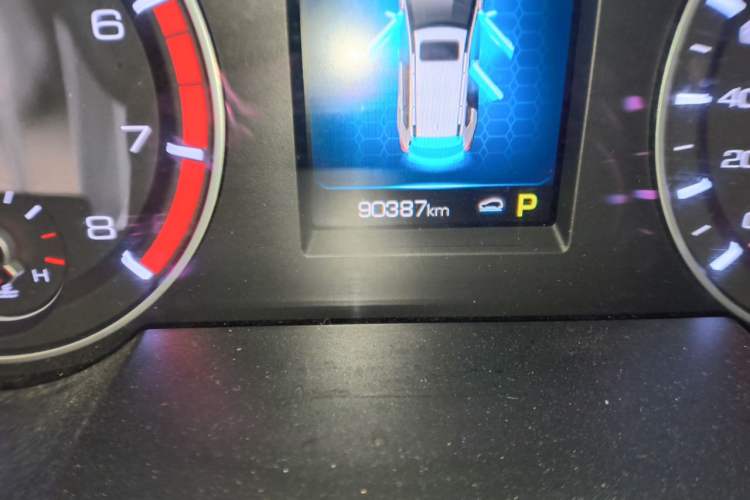 Used Haval H6 2018 Sport Edition 1.5T Automatic Two-Wheel Drive Elite Model China V Standard Odometer Close Up