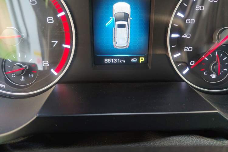 Used Haval H6 2018 Blue Label Sport Edition 1.5T Automatic Two-Wheel Drive Elite Model Odometer Close Up