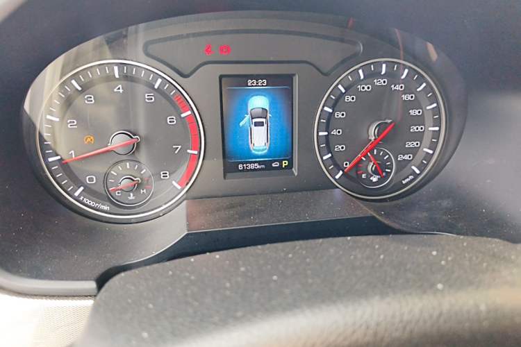 Used Haval H6 2018 Red-Label Sport Edition 1.5T Automatic Two-Wheel Drive Elite Model Odometer Close Up