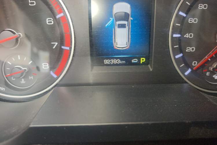 Used Haval H6 2018 Red-Label Sport Edition 1.5T Automatic Two-Wheel Drive Prestige Model Odometer Close Up