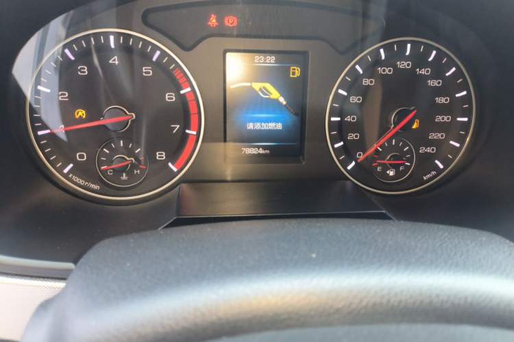 Used Haval H6 2018 Blue Label Sport Edition 1.5T Manual Two-Wheel Drive Elite Model Odometer Close Up