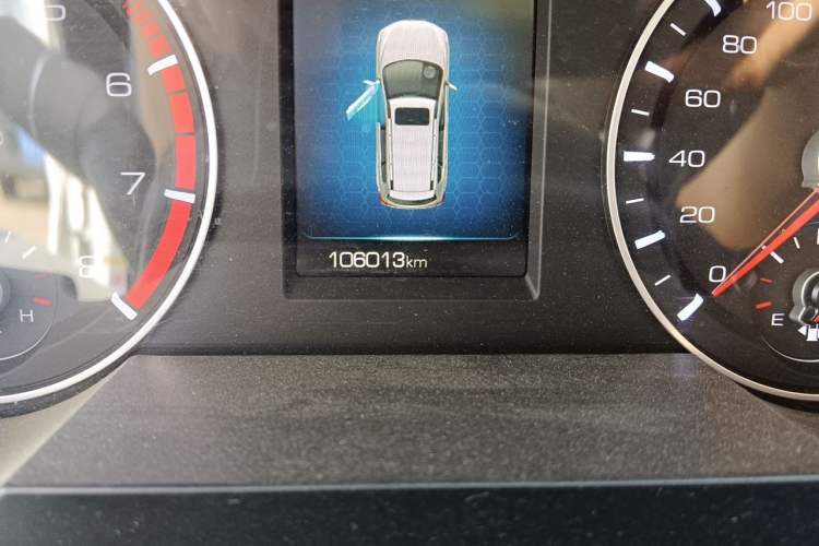 Used Haval H6 2018 Blue Label Sport Edition 1.5T Manual Two-Wheel Drive Elite Model Odometer Close Up
