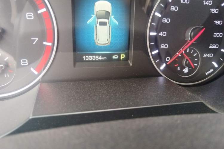 Used Haval H6 2018 Blue Label Sport Edition 1.5T Automatic Two-Wheel Drive Prestige Model Odometer Close Up