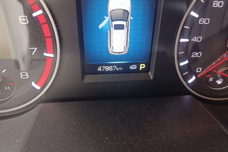 Used Haval H6 2018 Red-Label Sport Edition 1.5T Automatic Two-Wheel Drive Elite Model Odometer Close Up