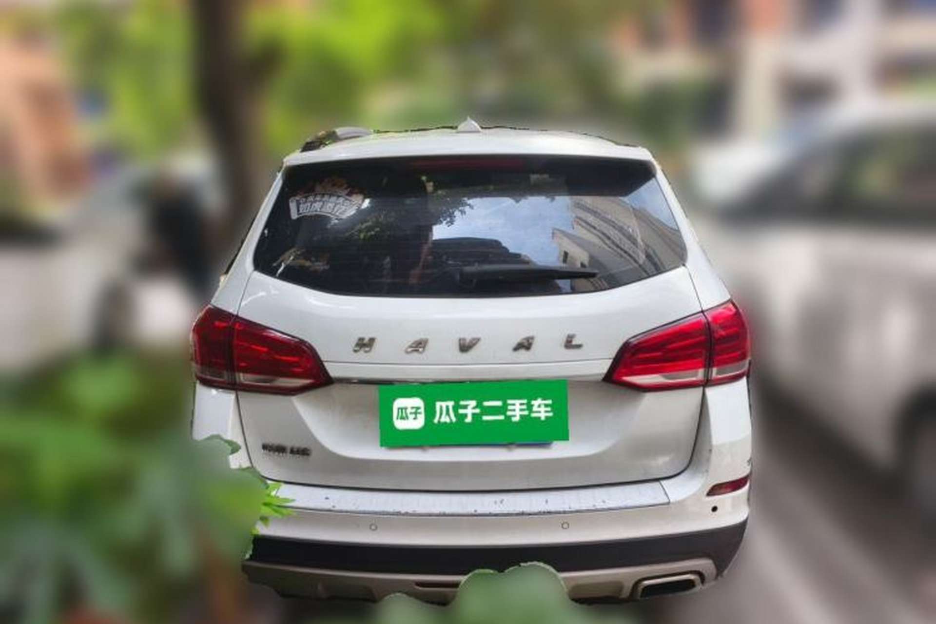 Used Haval H6 2018 Blue Label Sport Edition 1.5T Manual Two-Wheel Drive Elite Model Rear