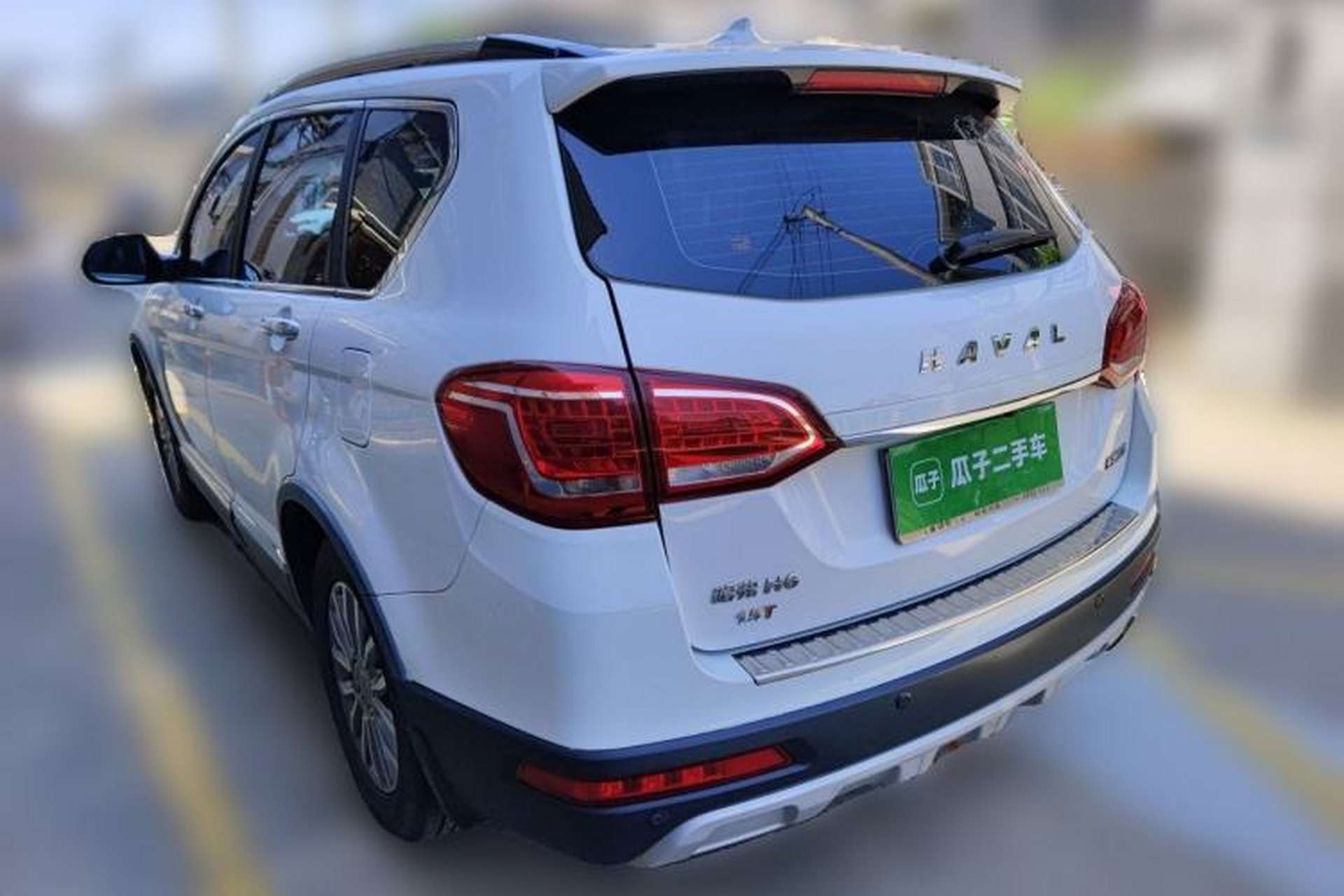 Used Haval H6 2018 Red-Label Sport Edition 1.5T Automatic Two-Wheel Drive Elite Model Rear Left 45 Deg