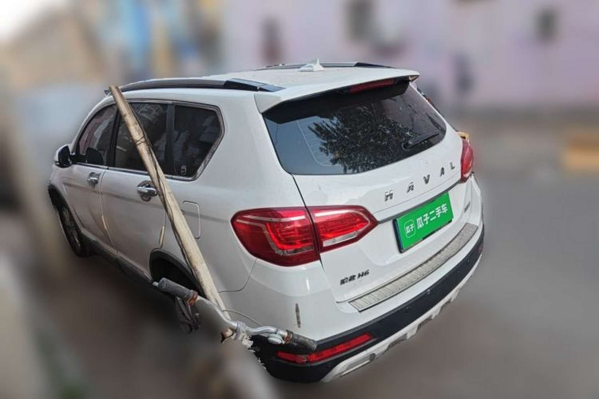 Used Haval H6 2018 Red-Label Sport Edition 1.5T Automatic Two-Wheel Drive Elite Model Rear Left 45 Deg