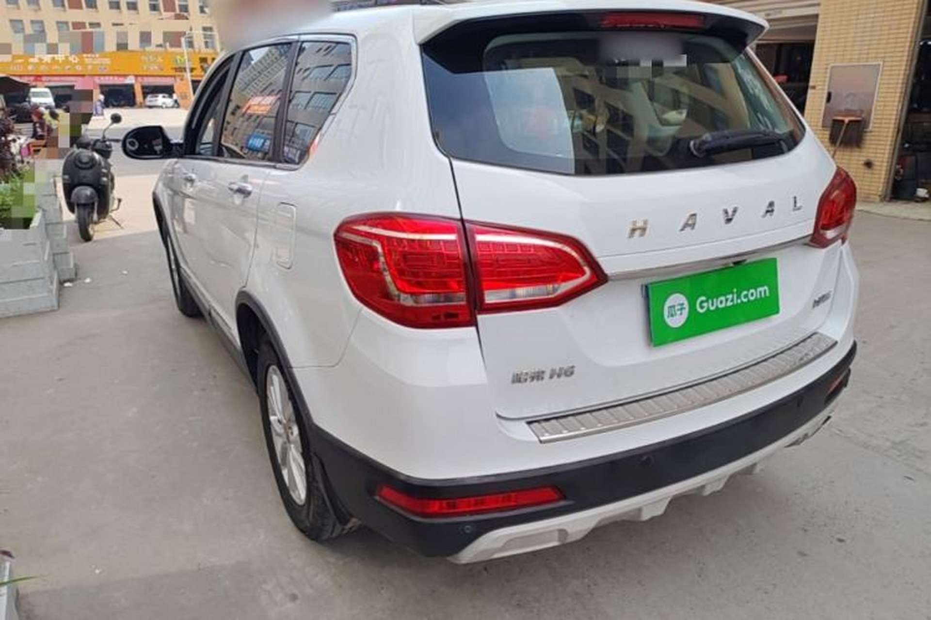 Used Haval H6 2018 Sport Edition 1.5T Manual Two-Wheel Drive Elite Model China V Standard Rear Left 45 Deg