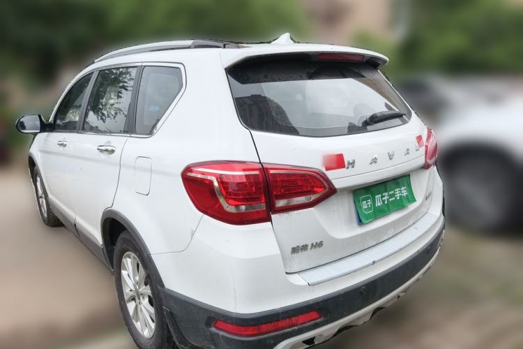 Used Haval H6 2018 Sport Edition 1.5T Automatic Two-Wheel Drive Elite Model China V Standard Rear Left 45 Deg