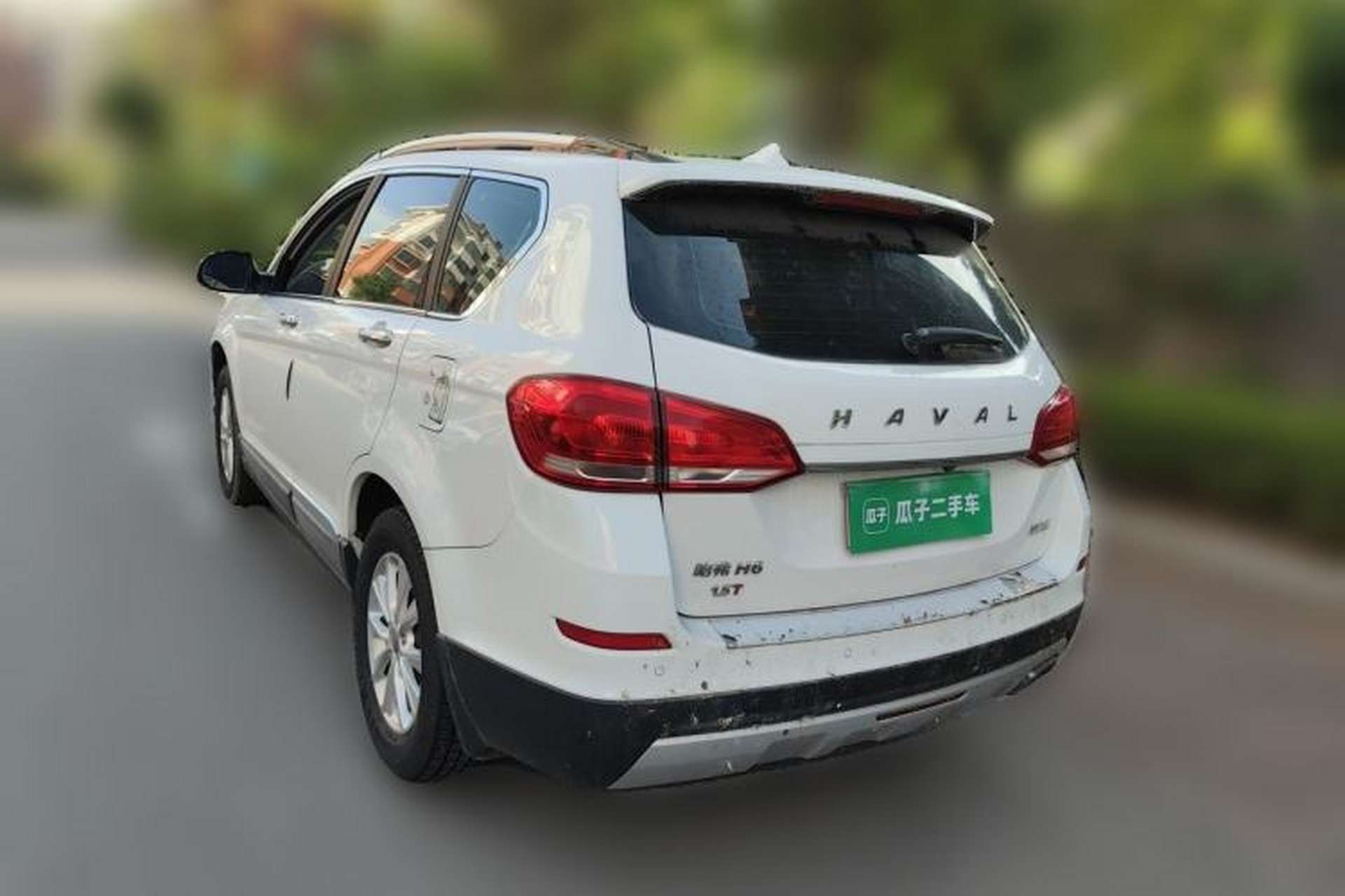 Used Haval H6 2018 Blue Label Sport Edition 1.5T Automatic Two-Wheel Drive Elite Model Rear Left 45 Deg