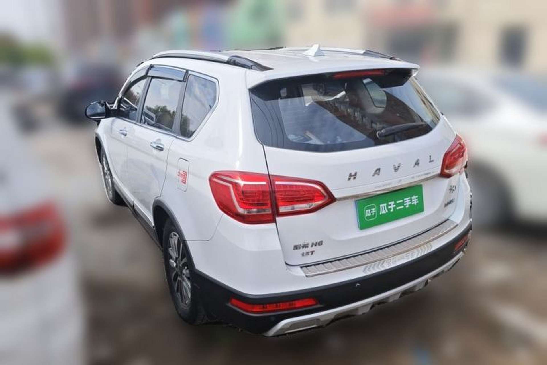 Used Haval H6 2018 Sport Edition 1.5T Automatic Two-Wheel Drive Elite Model China V Standard Rear Left 45 Deg