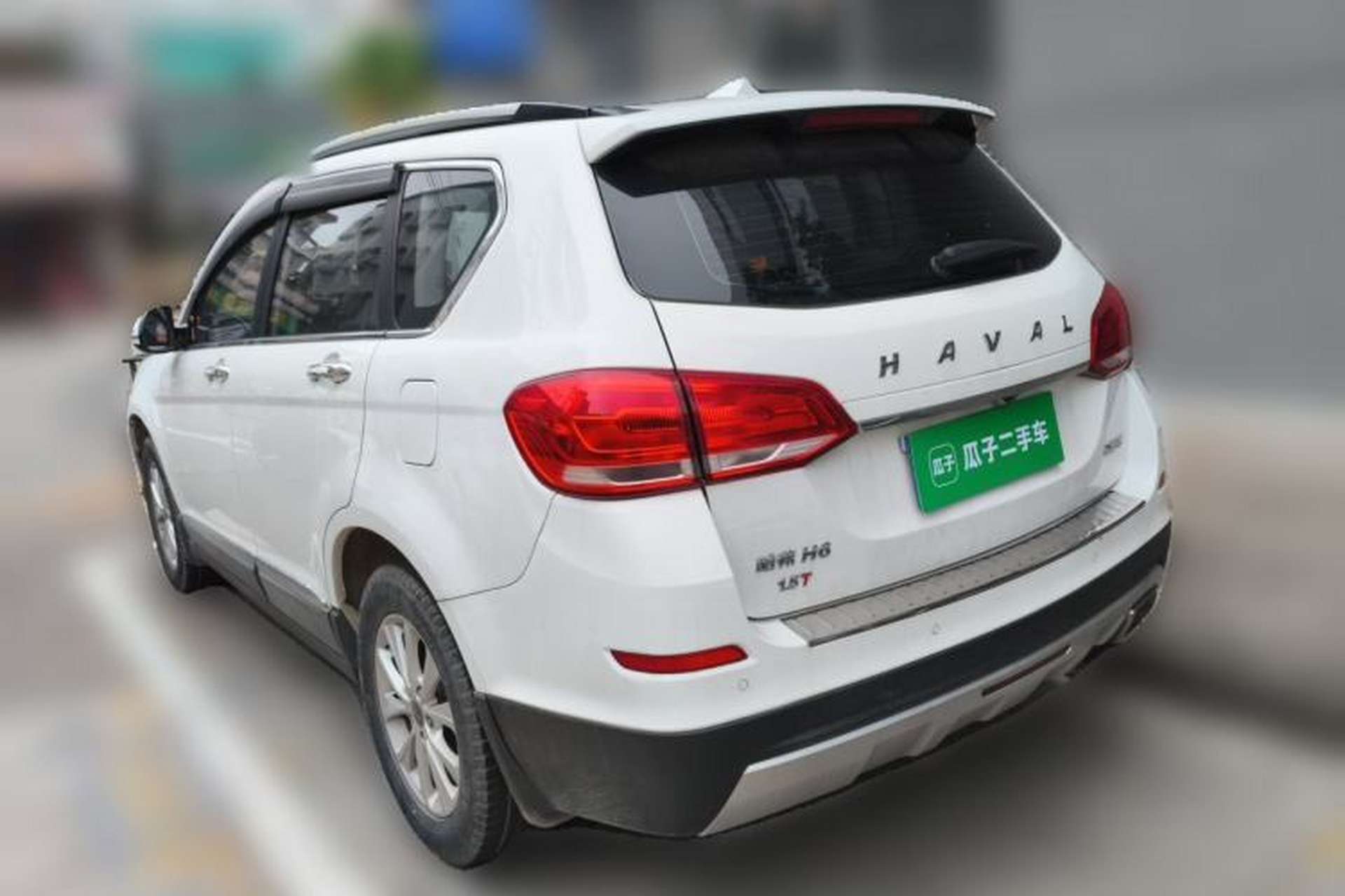 Used Haval H6 2018 Blue Label Sport Edition 1.5T Automatic Two-Wheel Drive Elite Model Rear Left 45 Deg