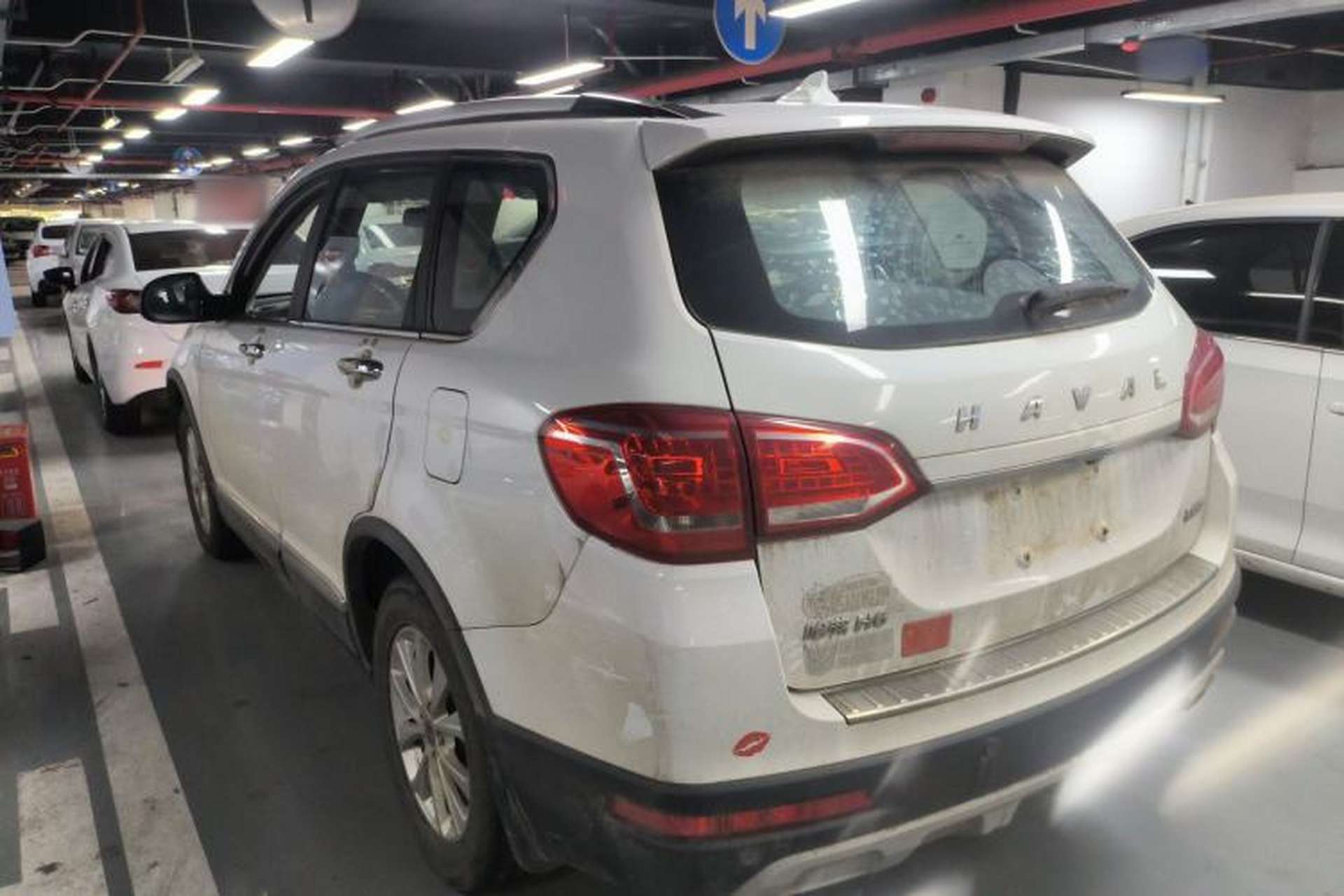 Used Haval H6 2018 Sport Edition 1.5T Manual Two-Wheel Drive Elite Model China V Standard Rear Left 45 Deg