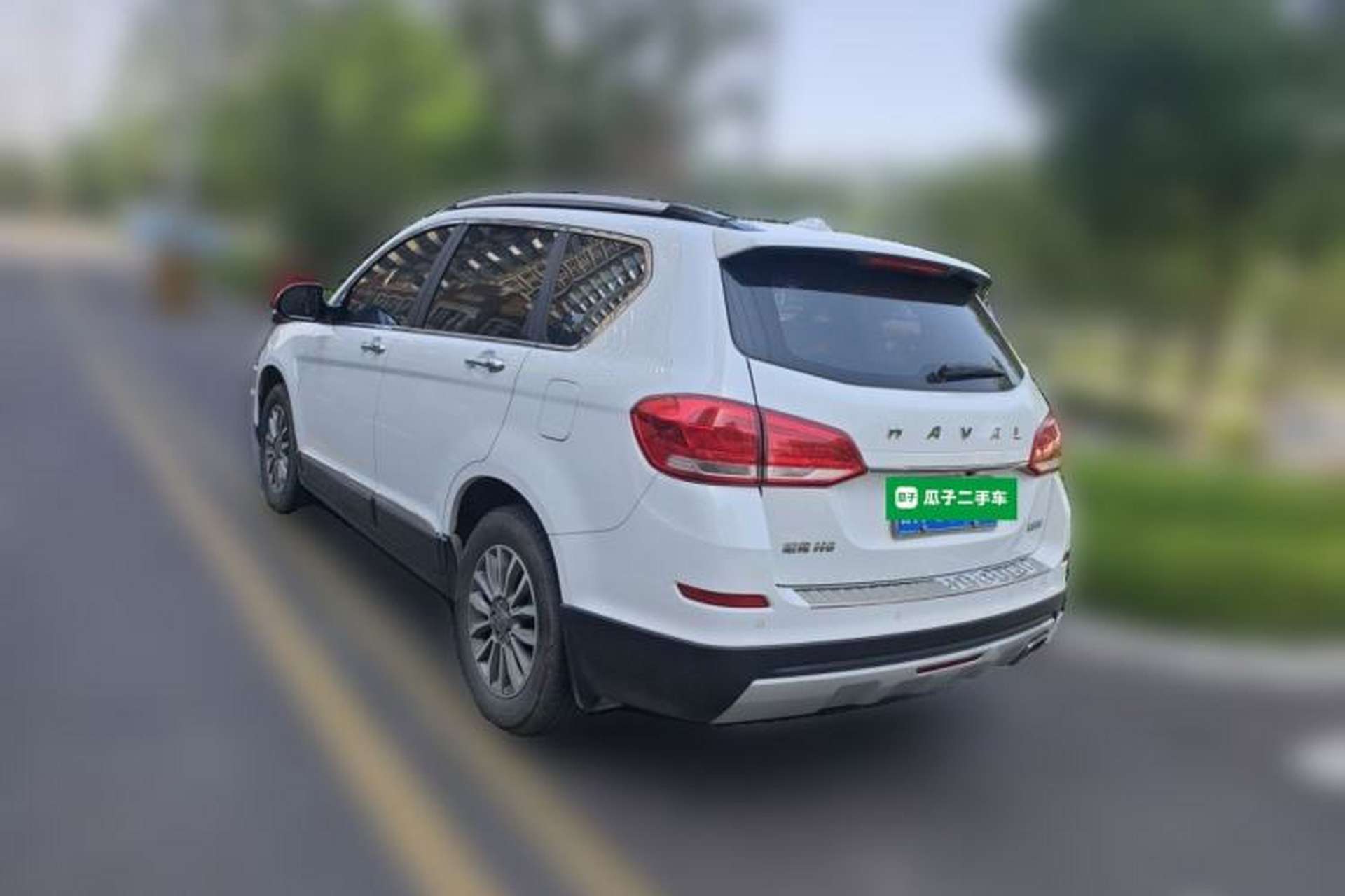 Used Haval H6 2018 Blue Label Sport Edition 1.5T Automatic Two-Wheel Drive Elite Model Rear Left 45 Deg