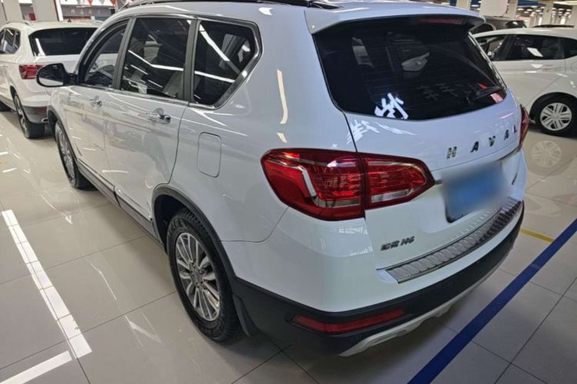 Used Haval H6 2018 Sport Edition 1.5T Automatic Two-Wheel Drive Elite Model China V Standard Rear Left 45 Deg