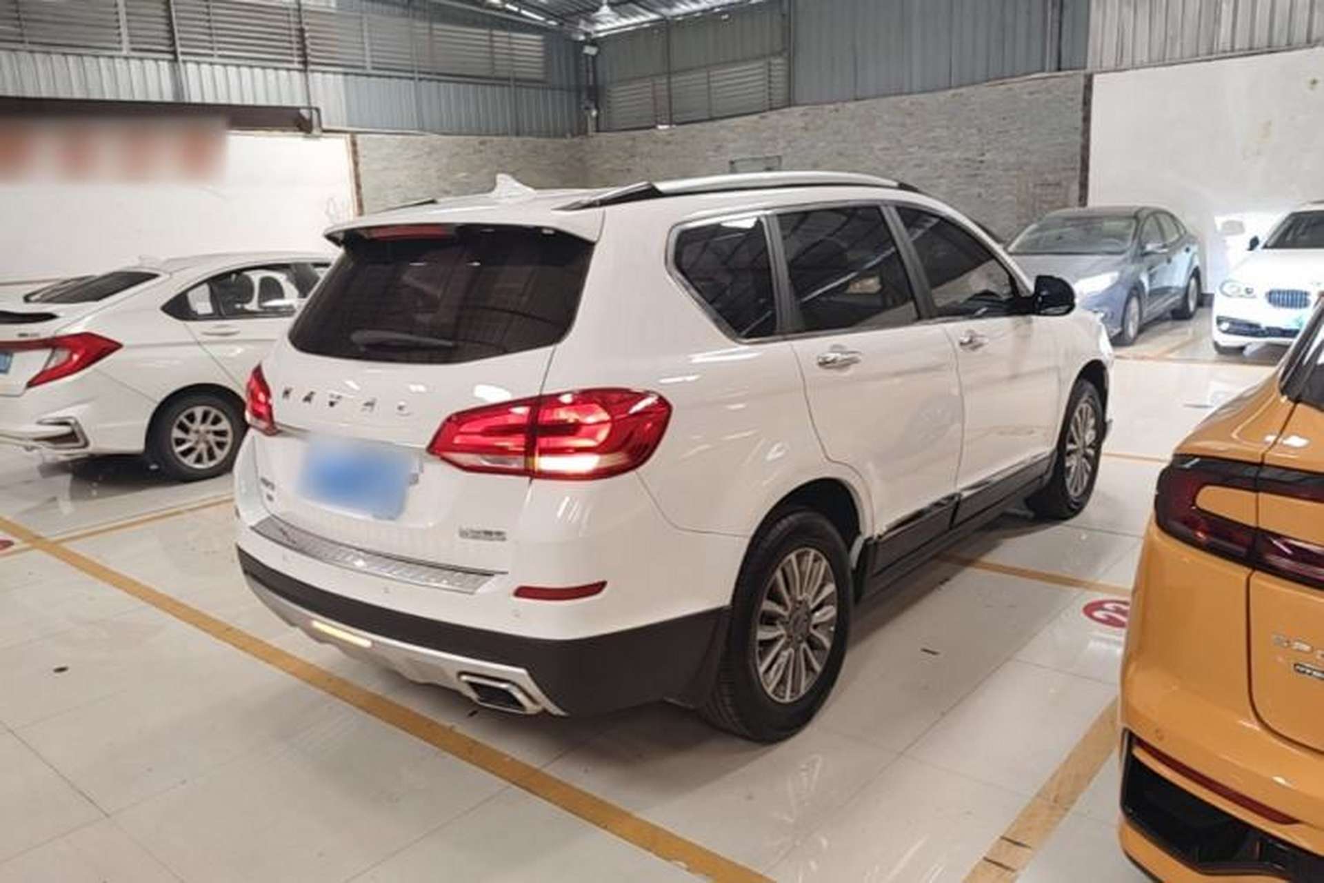 Used Haval H6 2018 Blue Label Sport Edition 1.5T Automatic Two-Wheel Drive Elite Model Rear Right 45 Deg