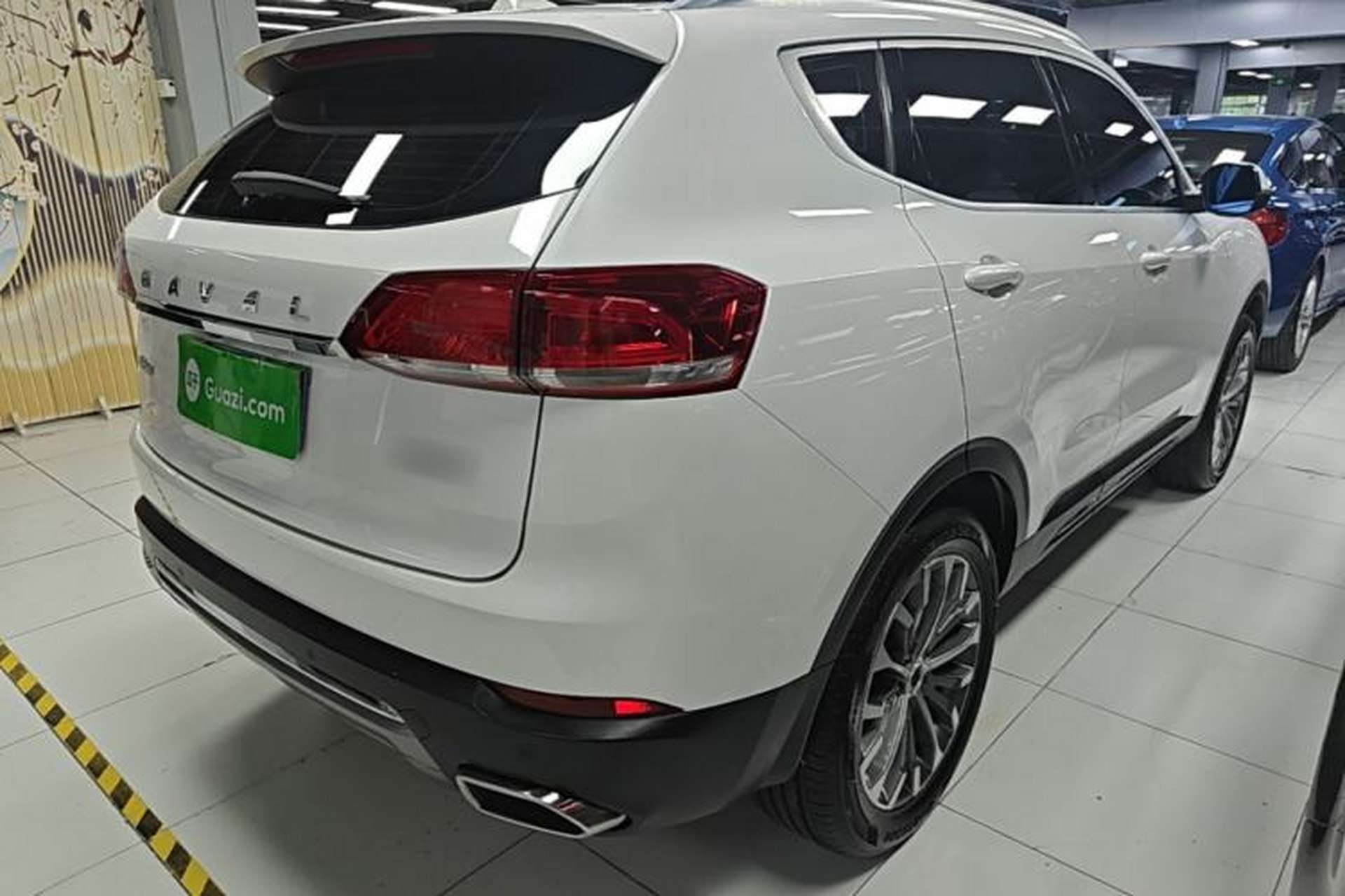 Used Haval H6 2018 Blue-Label 1.5T Automatic Luxury Model Rear Right 45 Deg