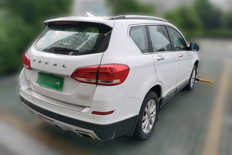 Used Haval H6 2018 Blue Label Sport Edition 1.5T Automatic Two-Wheel Drive Elite Model Rear Right 45 Deg