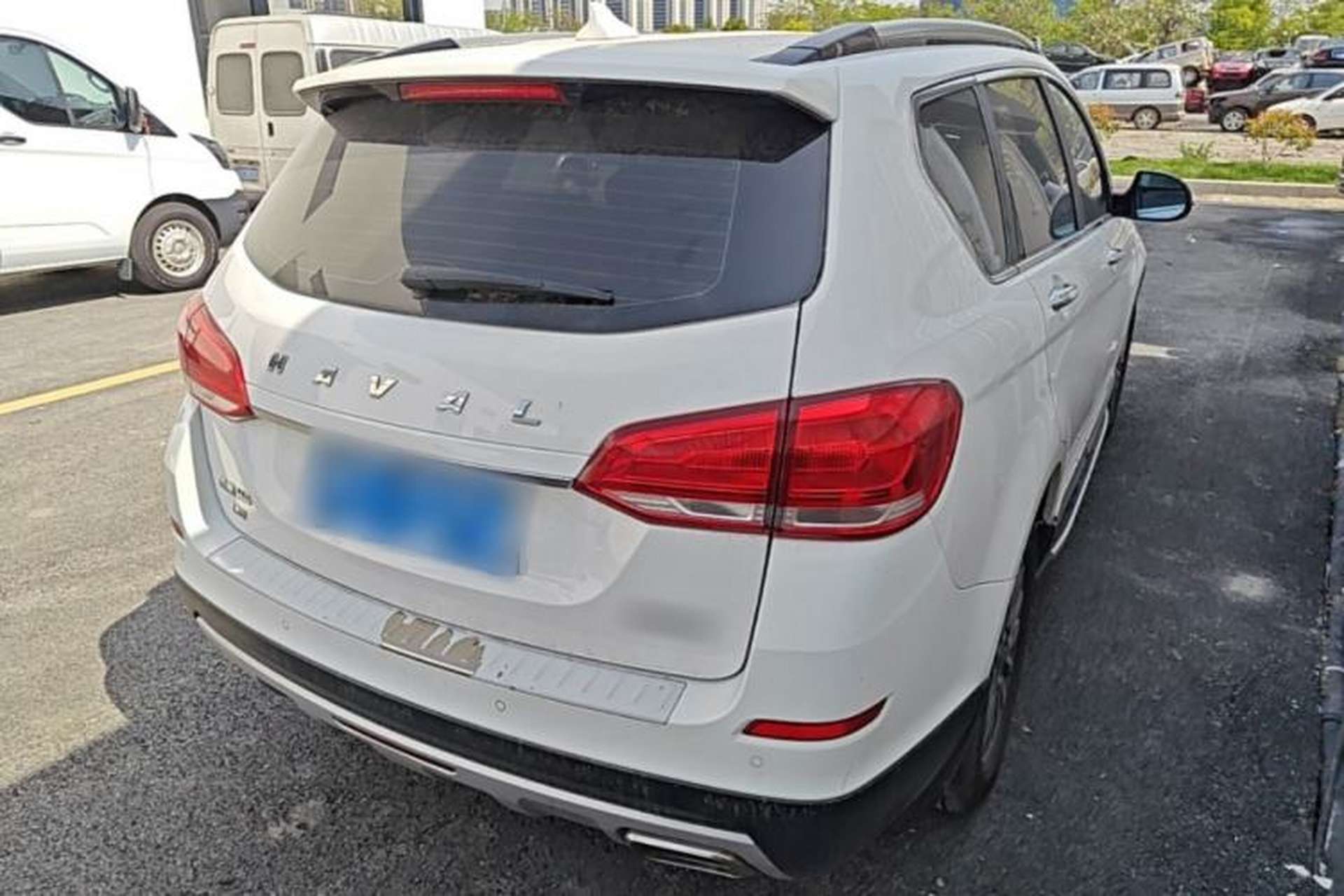 Used Haval H6 2018 Blue Label Sport Edition 1.5T Automatic Two-Wheel Drive Elite Model Rear Right 45 Deg