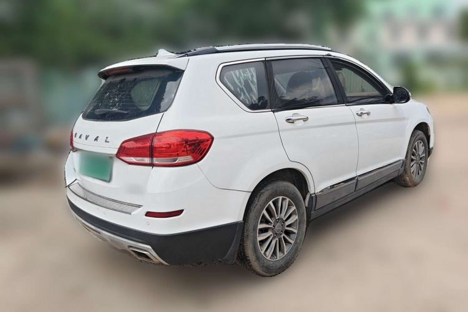 Used Haval H6 2018 Blue Label Sport Edition 1.5T Automatic Two-Wheel Drive Elite Model Rear Right 45 Deg