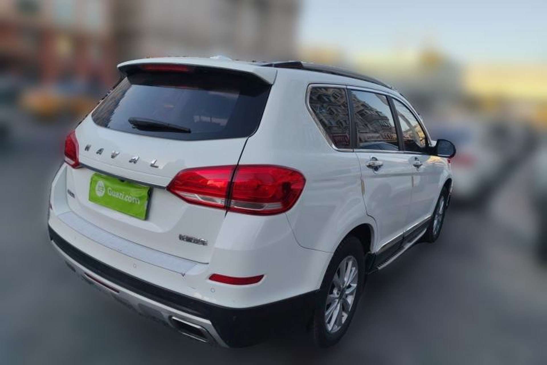Used Haval H6 2018 Blue Label Sport Edition 1.5T Automatic Two-Wheel Drive Elite Model Rear Right 45 Deg