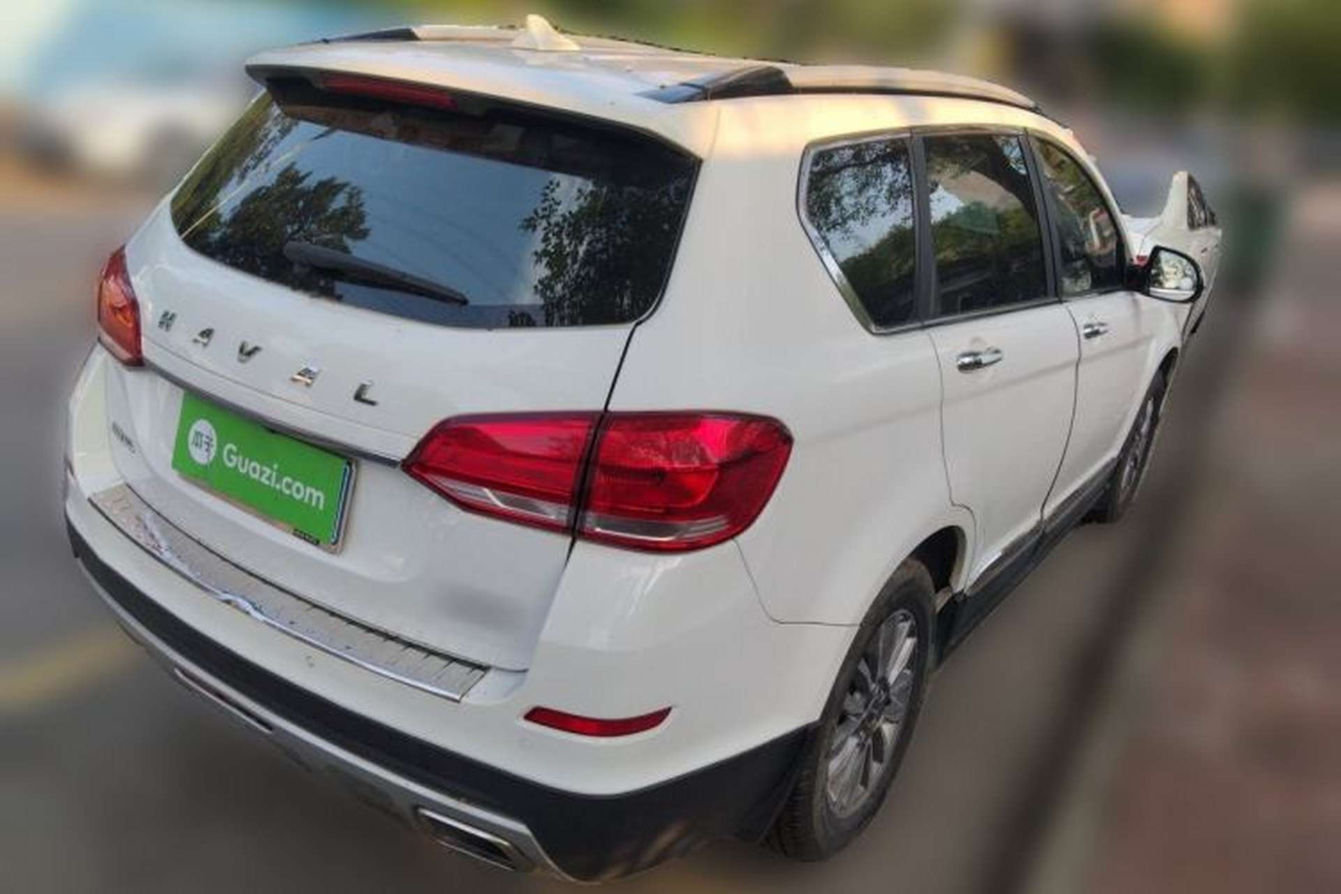 Used Haval H6 2018 Blue Label Sport Edition 1.5T Automatic Two-Wheel Drive Elite Model Rear Right 45 Deg