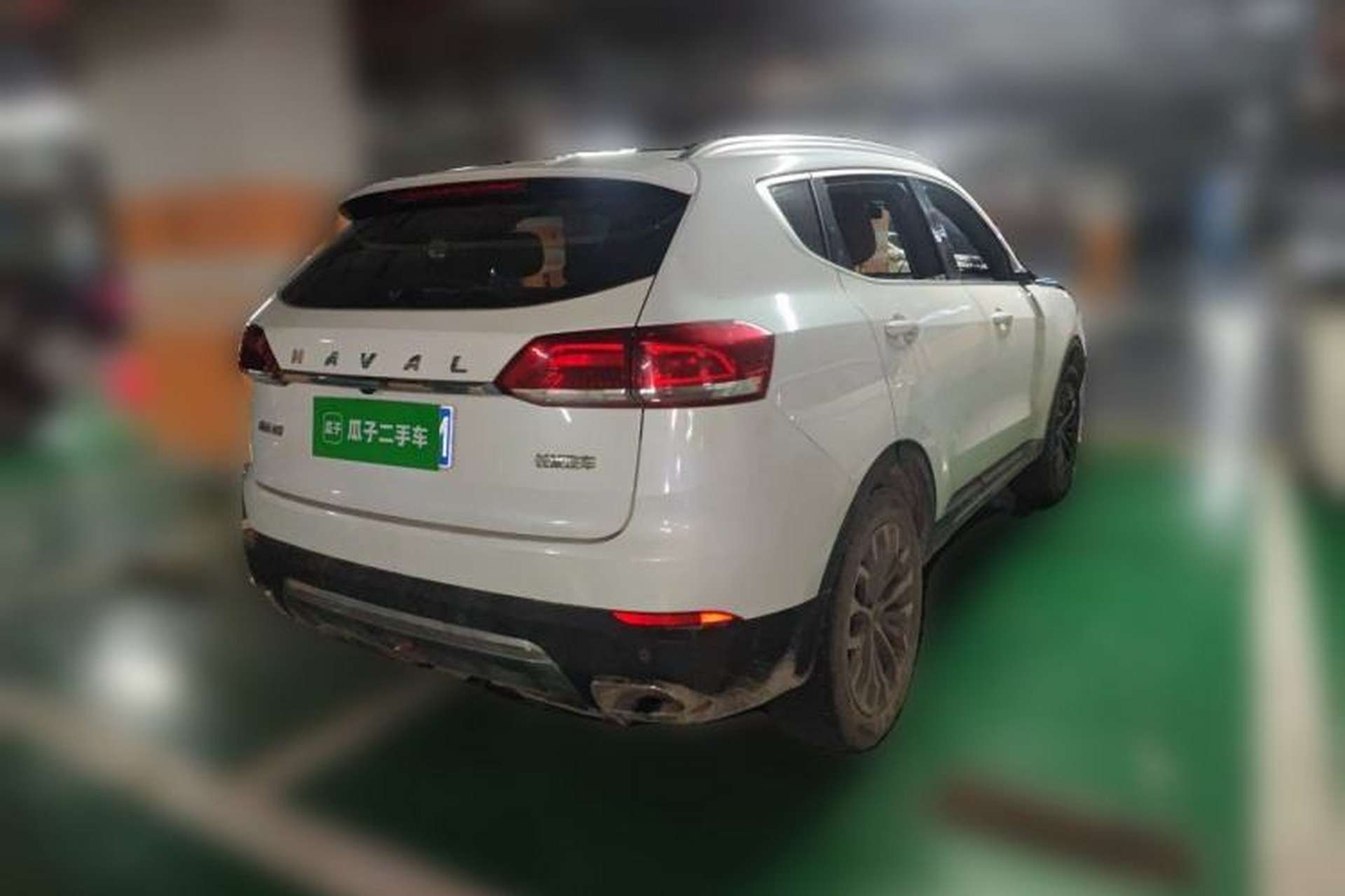 Used Haval H6 2018 Blue-Label 1.5T Automatic Luxury Model Rear Right 45 Deg