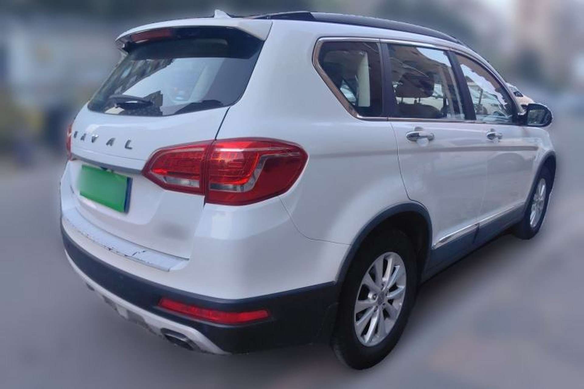 Used Haval H6 2018 Red-Label Sport Edition 1.5T Automatic Two-Wheel Drive Elite Model Rear Right 45 Deg