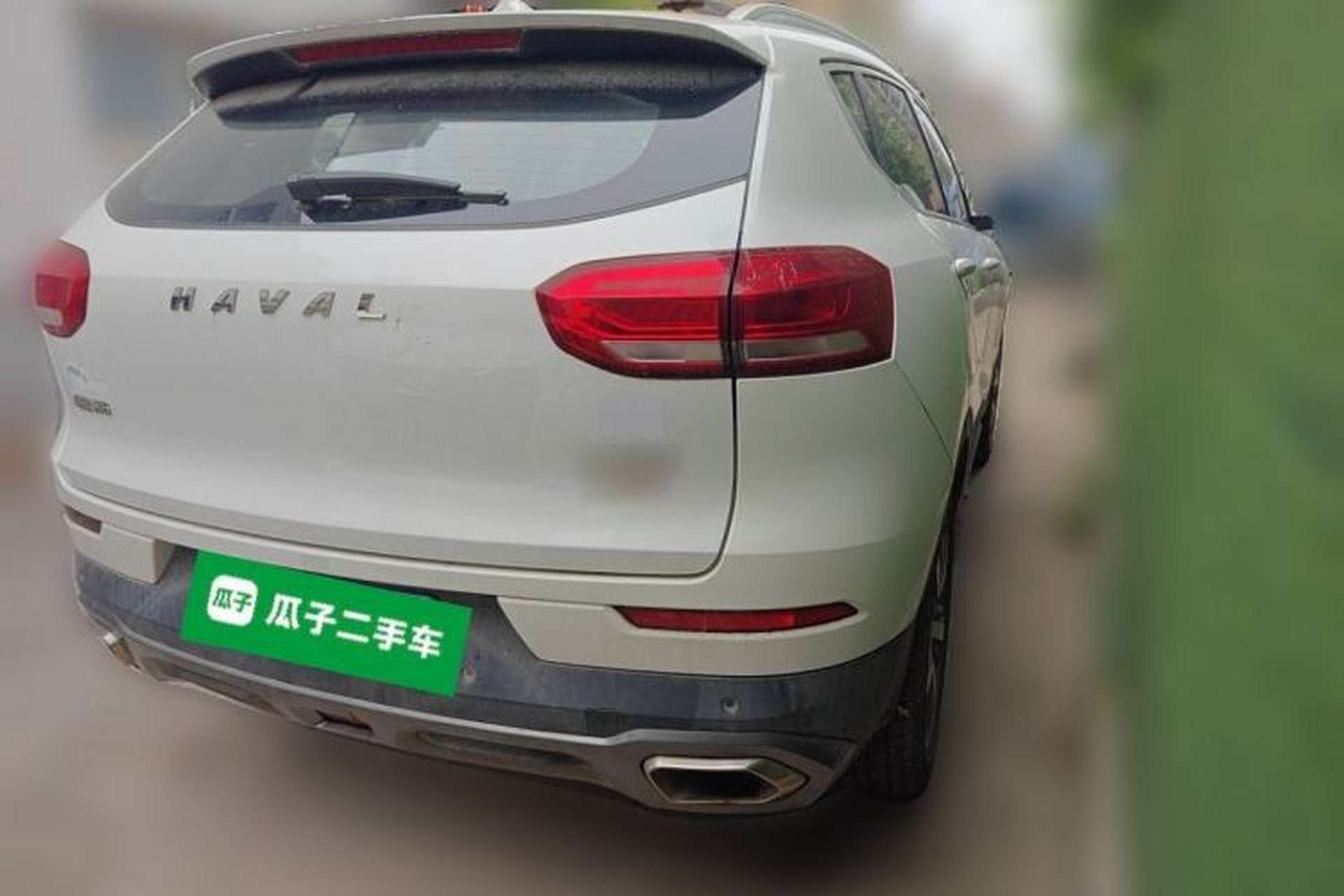 Used Haval H6 2018 Red-Label 2.0T Automatic Luxury Model Rear Right 45 Deg