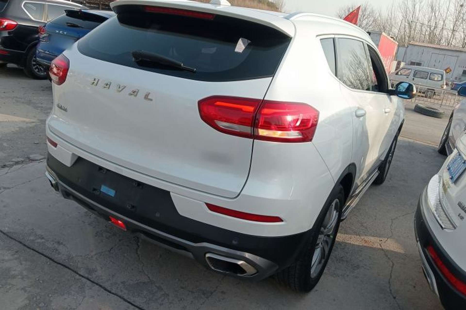 Used Haval H6 2018 Red-Label 1.5T Automatic Luxury Model Rear Right 45 Deg