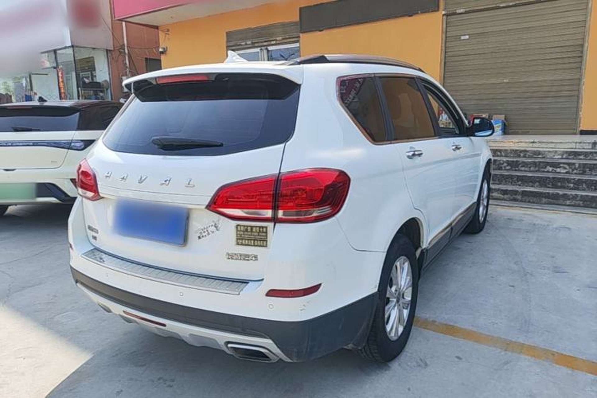 Used Haval H6 2018 Blue Label Sport Edition 1.5T Manual Two-Wheel Drive Elite Model Rear Right 45 Deg