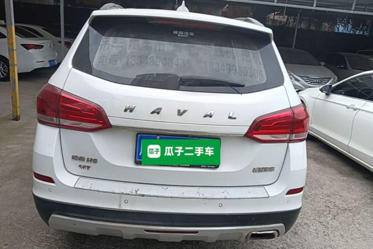 Used Haval H6 2018 Blue Label Sport Edition 1.5T Automatic Two-Wheel Drive Elite Model Rear
