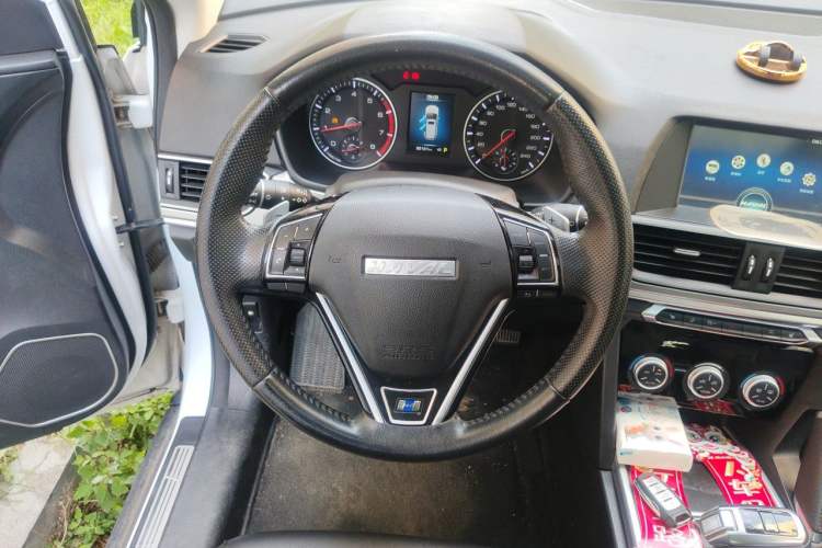 Used Haval H6 2018 Blue Label Sport Edition 1.5T Automatic Two-Wheel Drive Elite Model Steering Wheel