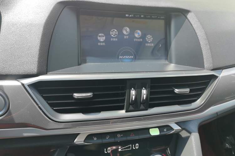 Used Haval H6 2019 Sport Edition 1.5T Manual Two-Wheel Drive Elite Model China VI Standard Audio And AC Panel