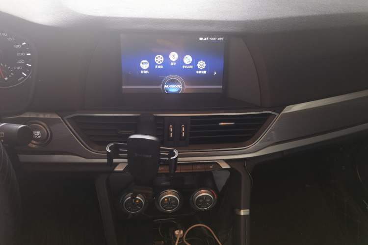 Used Haval H6 2019 Sport Edition 1.5T Manual Two-Wheel Drive Elite Model China VI Standard Audio And AC Panel