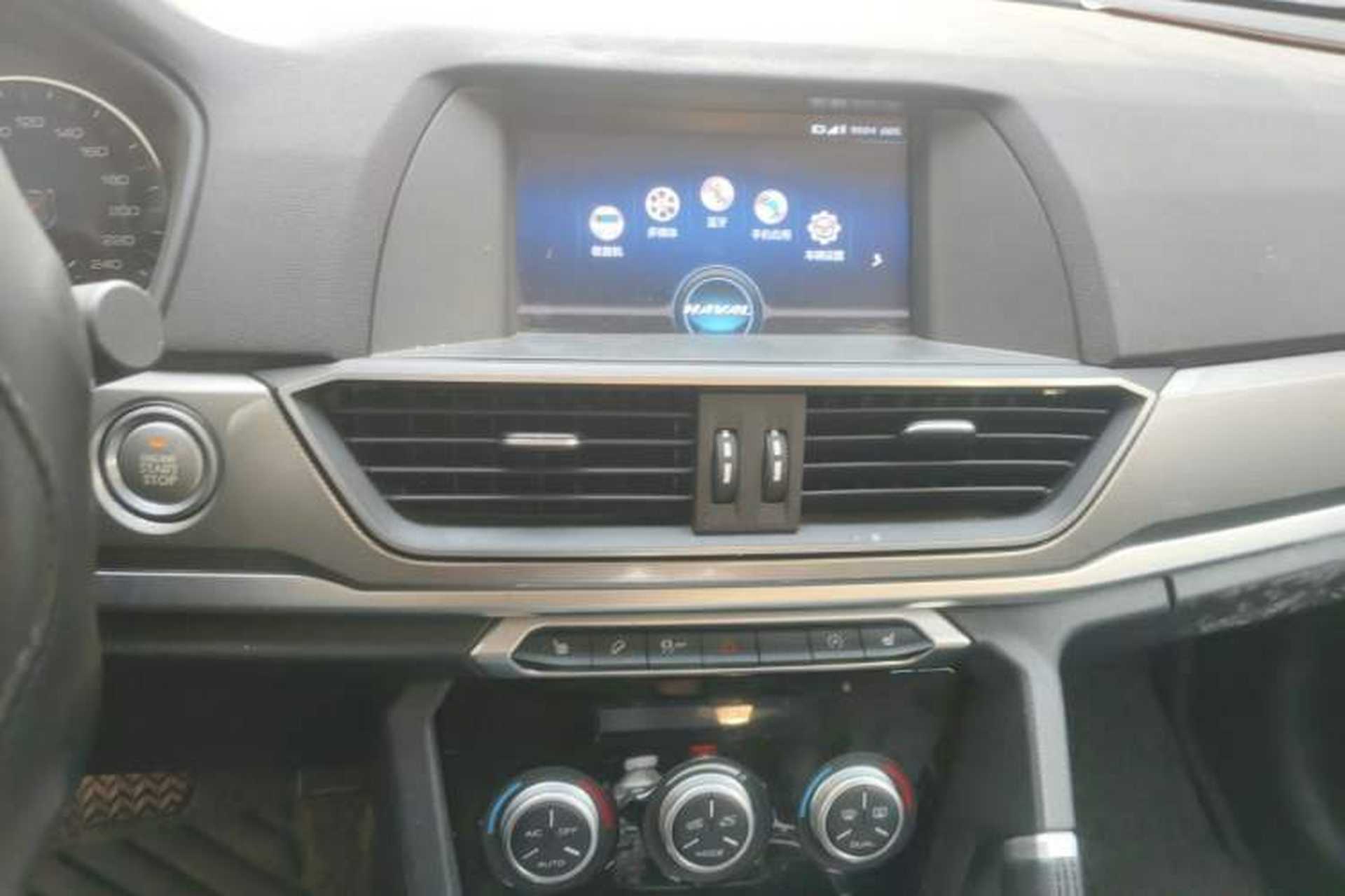 Used Haval H6 2019 Sport Edition 1.5T Automatic Two-Wheel Drive Elite Model China VI Audio And AC Panel