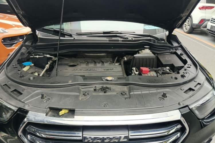 Used Haval H6 2019 Sport Edition 1.5T Automatic Two-Wheel Drive Elite Model China VI Engine Bay