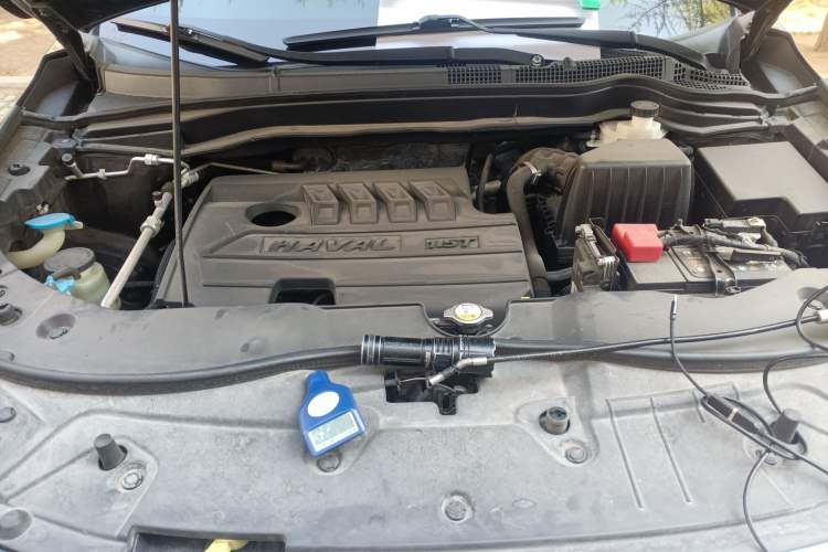 Used Haval H6 2019 Sport Edition 1.5T Automatic Two-Wheel Drive Elite Model China VI Engine Bay