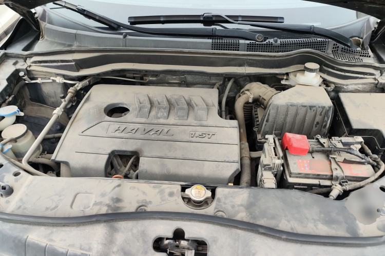 Used Haval H6 2019 Sport Edition 1.5T Automatic Two-Wheel Drive Elite Model China VI Engine Bay