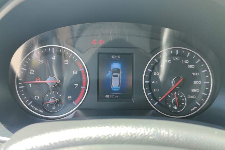 Used Haval H6 2019 Sport Edition 1.5T Manual Two-Wheel Drive Elite Model China VI Standard Instrument Cluster