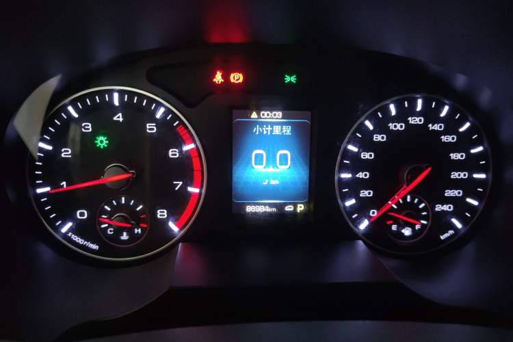 Used Haval H6 2019 Sport Edition 1.5T Automatic Two-Wheel Drive Elite Model China VI Instrument Cluster