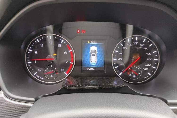 Used Haval H6 2019 Sport Edition 1.5T Manual Two-Wheel Drive Elite Model China VI Standard Instrument Cluster