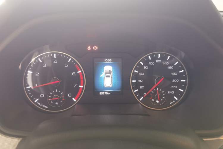 Used Haval H6 2019 Sport Edition 1.5T Manual Two-Wheel Drive Elite Model China VI Standard Instrument Cluster