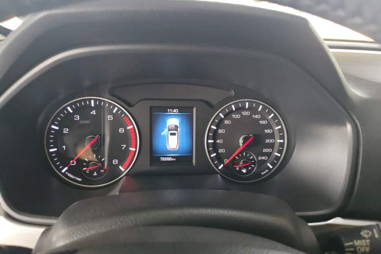 Used Haval H6 2019 Sport Edition 1.5T Automatic Two-Wheel Drive Elite Model China VI Instrument Cluster